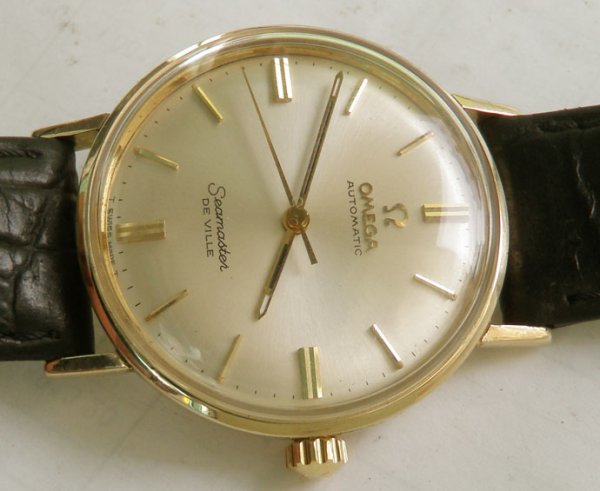 Đồng hồ Omega Seamaster Deville 14k Gold Solid LL6590-1 Automatic