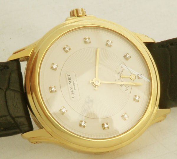 Đồng hồ Chaumet Power Reverse 18k Gold Diamond Automatic hàng chính hãng  Thụy Sĩ vàng đặc k